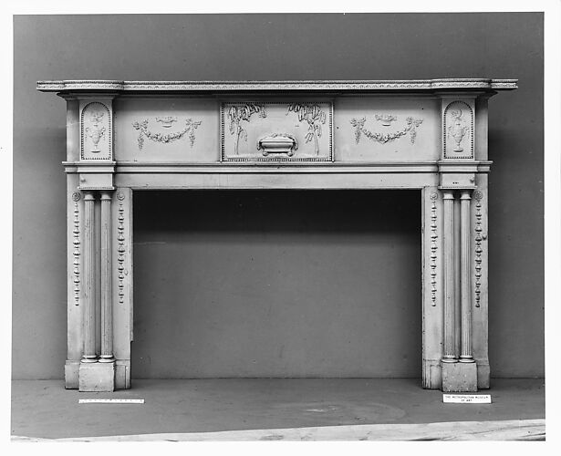 Mantel with Wellford Ornament from Beltzhoover House, Carlisle, Pennsylvania