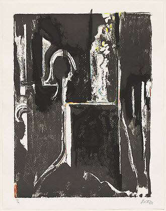 Flirting with Stone, Helen Frankenthaler (American, New York 1928–2011 Darien, Connecticut), Lithograph 