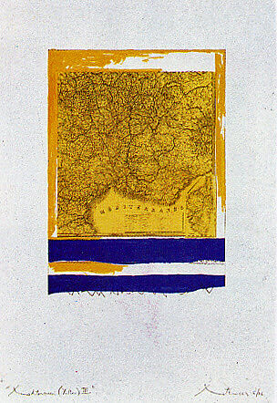 Mediterranean (State II Yellow), Robert Motherwell (American, Aberdeen, Washington 1915–1991 Provincetown, Massachusetts), Lithograph, screenprint 