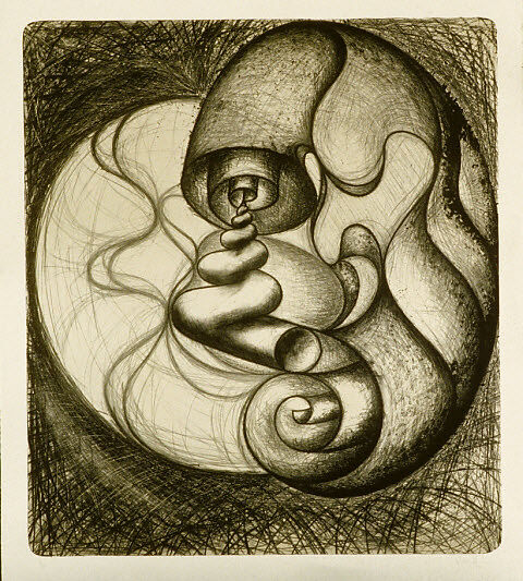 Twist in Turn, John Newman (American, born 1952), Lithograph 