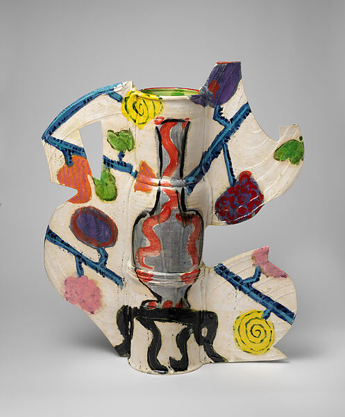 The Ming Sisters, Betty Woodman (American, Norwalk, Connecticut, 1930–2018 New York), Glazed earthenware, epoxy resin, lacquer and paint