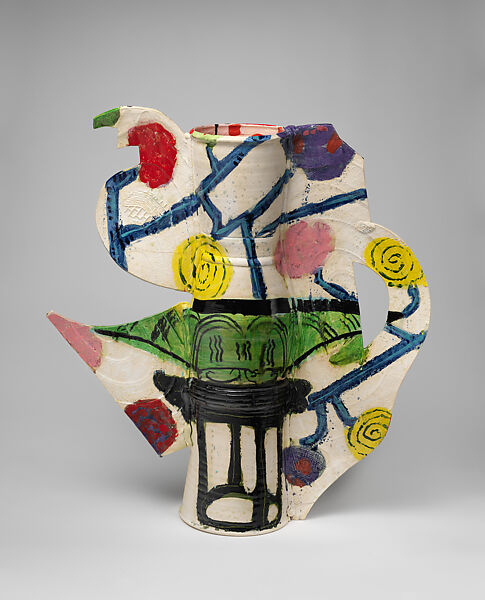 The Ming Sisters, Betty Woodman (American, Norwalk, Connecticut, 1930–2018 New York), Glazed earthenware, epoxy resin, lacquer and paint