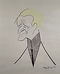 Marsden Hartley, Marius de Zayas  Mexican, Brush and black ink and watercolor over graphite on paper