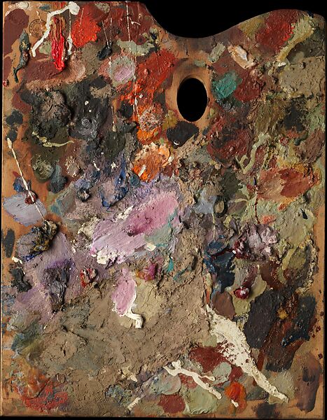Palette, Balthus (Balthasar Klossowski) (French, Paris 1908–2001 Rossinière), Painting palette 