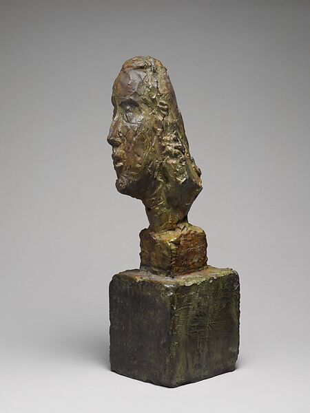 Marie-Laure de Noailles, Alberto Giacometti (Swiss, Borgonovo 1901–1966 Chur), Bronze with green patina