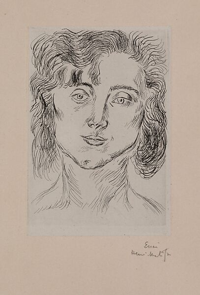 Henri Matisse, Carnet de croquis ; études diverses