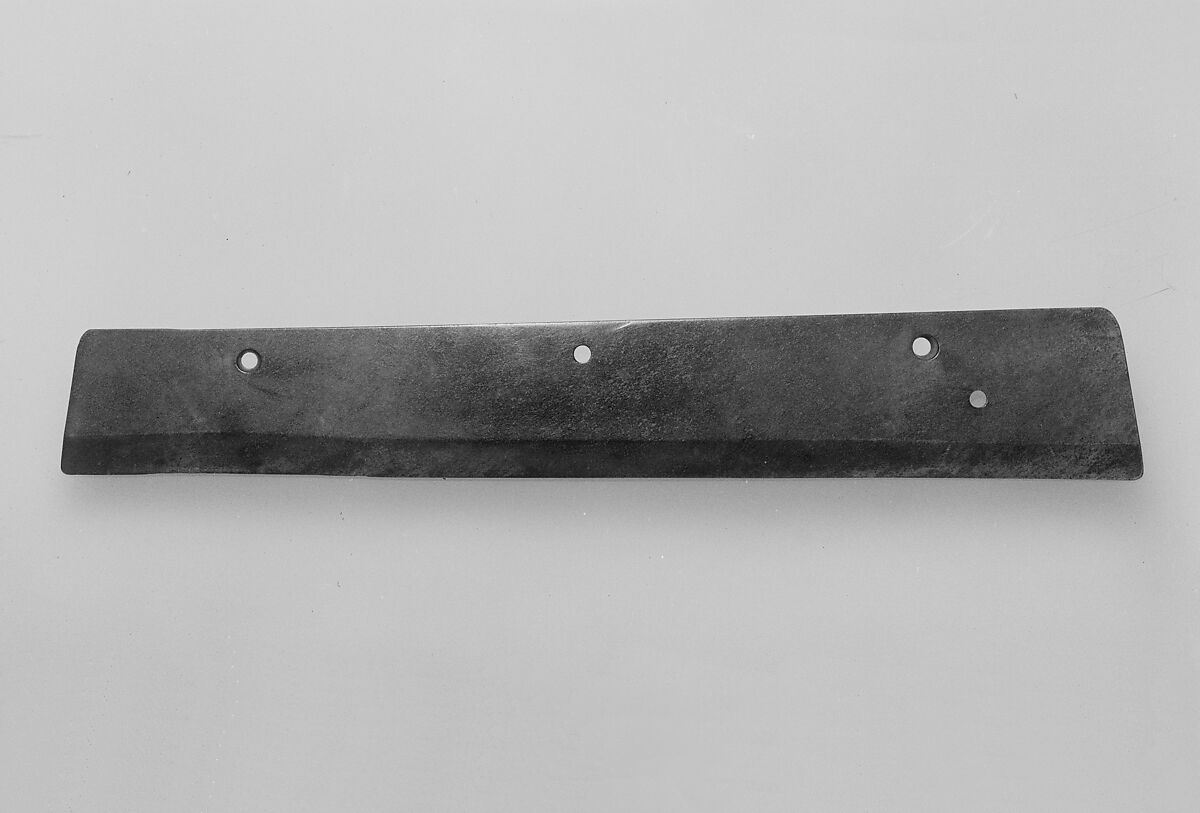 Ceremonial blade, Jade (nephrite), China 