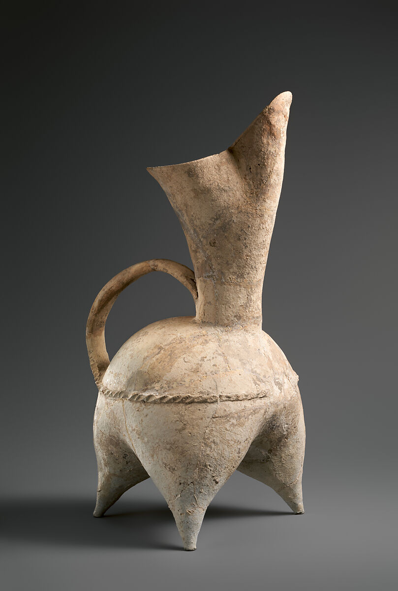 Tripod Vessel (Gui), Earthenware, China