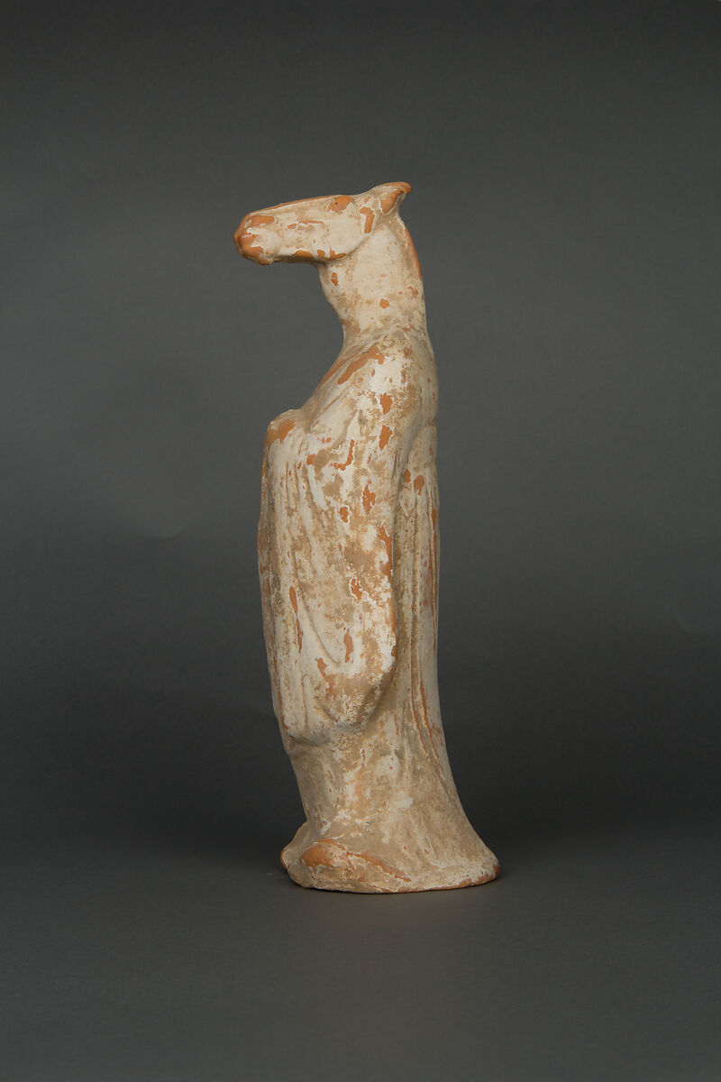 Set of twelve zodiac animals, Earthenware with white slip, China