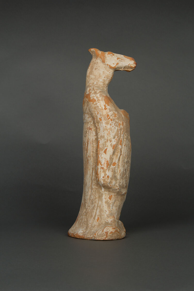 Set of twelve zodiac animals, Earthenware with white slip, China