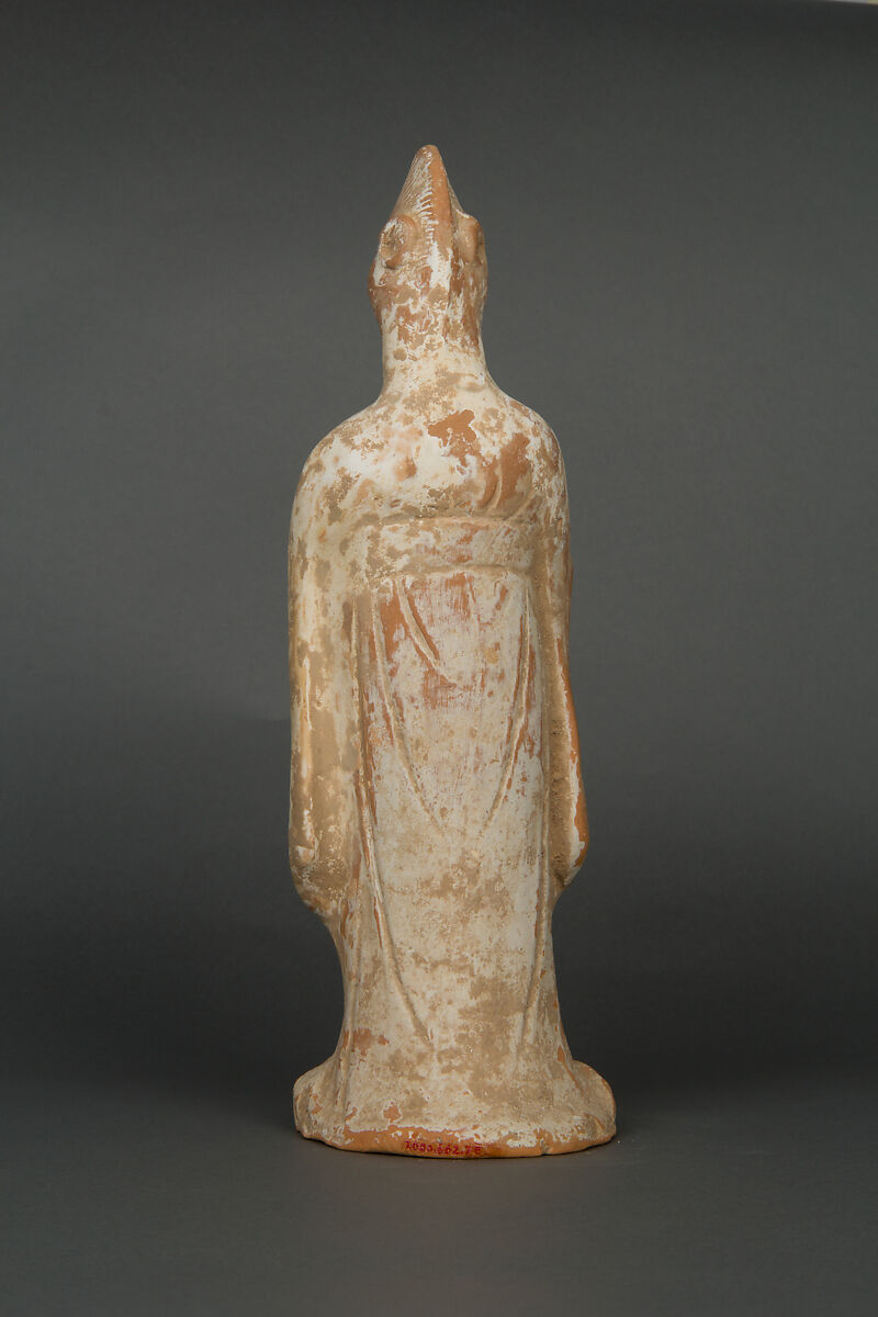 Set of twelve zodiac animals, Earthenware with white slip, China