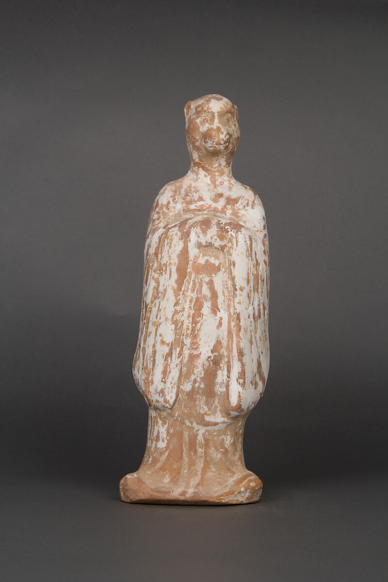 Set of twelve zodiac animals, Earthenware with white slip, China