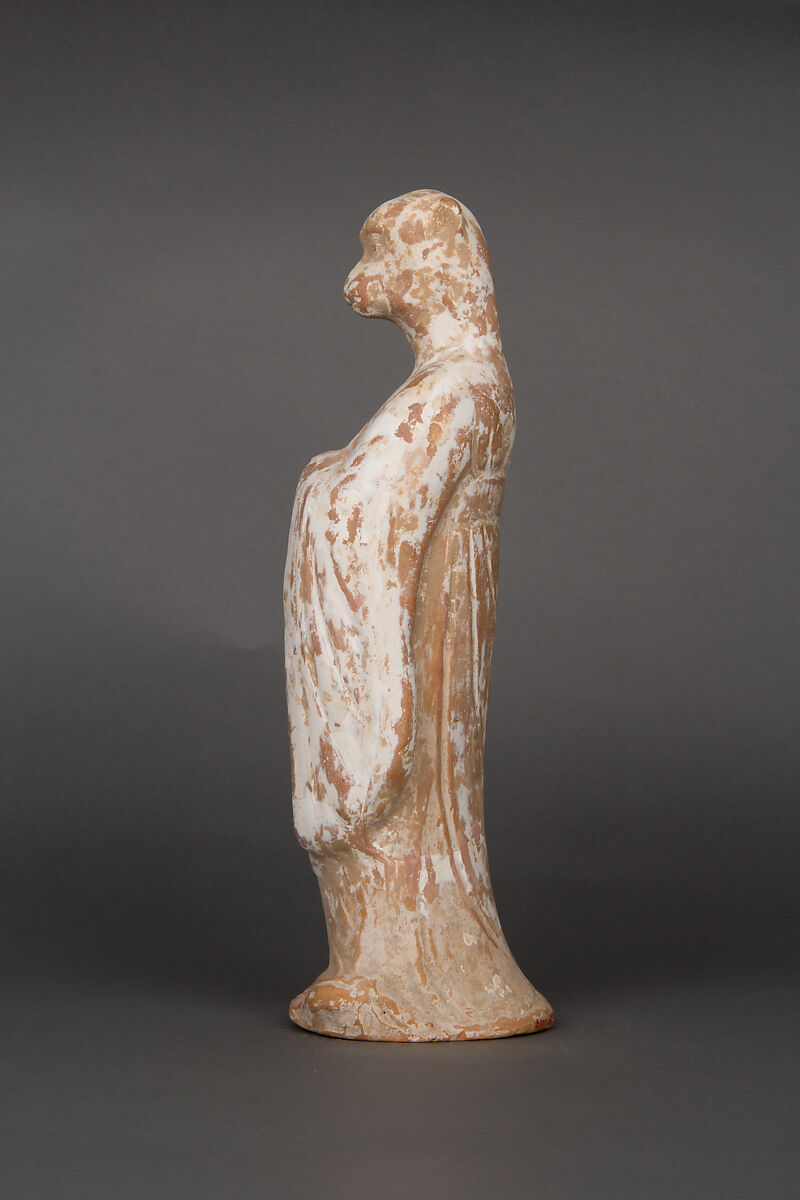 Set of twelve zodiac animals, Earthenware with white slip, China