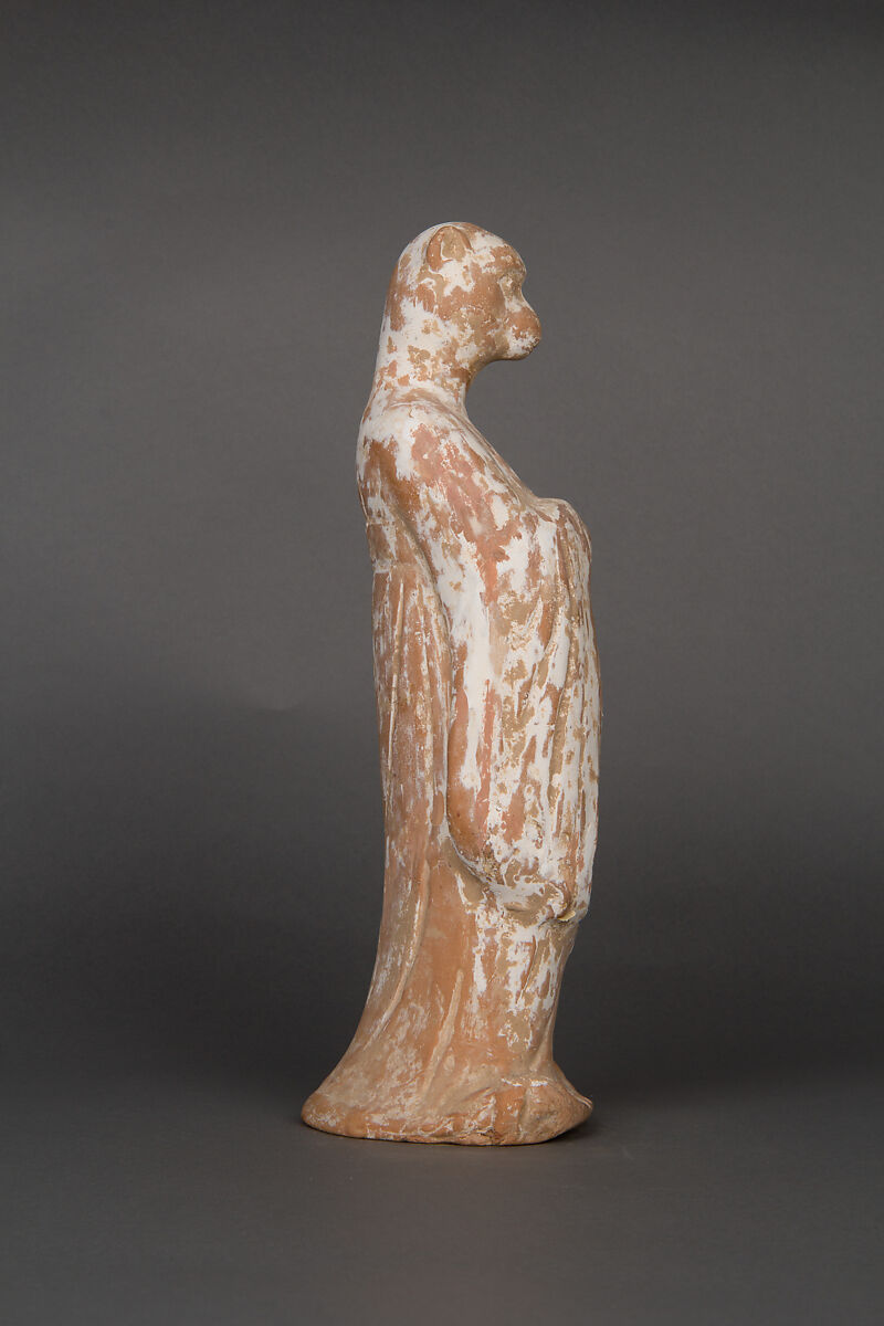 Set of twelve zodiac animals, Earthenware with white slip, China