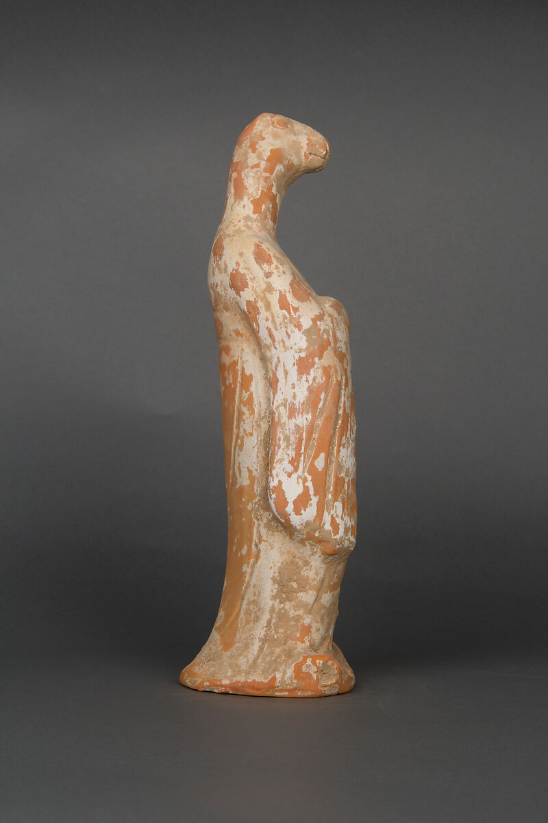 Set of twelve zodiac animals, Earthenware with white slip, China