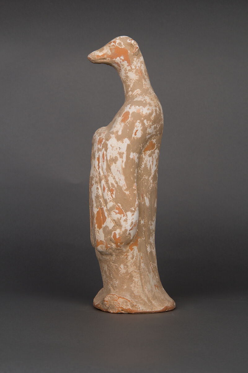 Set of twelve zodiac animals, Earthenware with white slip, China