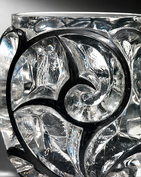 "Tourbillons" (Whirlwinds) Vase, René-Jules Lalique (French, Aÿ 1860–1945 Paris), Glass
