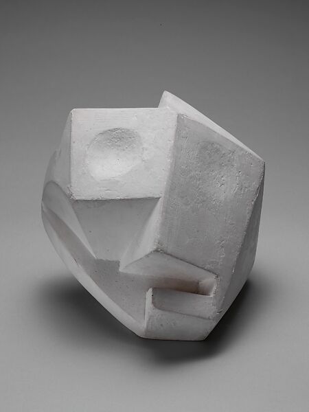 Head/Skull, Alberto Giacometti (Swiss, Borgonovo 1901–1966 Chur), Plaster 