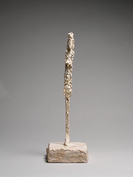 Standing Woman, Alberto Giacometti (Swiss, Borgonovo 1901–1966 Chur), Painted plaster 