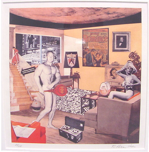 Just what was it that made yesterday's homes so different, so appealing? Upgrade, Richard Hamilton (British, London 1922–2011 Oxfordshire), Piezo pigment inkjet print 