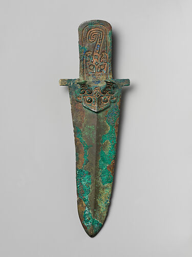 Daggeraxe blade (ge) China Eastern Zhou dynasty, Warring States