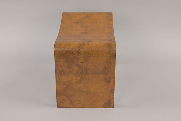 Stool, Gabriel Guévrékian (Turkish, 1900–1970), Wood, wood burl