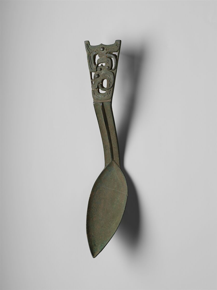 Spoon (Bi), Bronze, China 