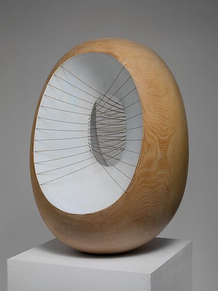 Barbara Hepworth - Oval Form with Strings and Color - The