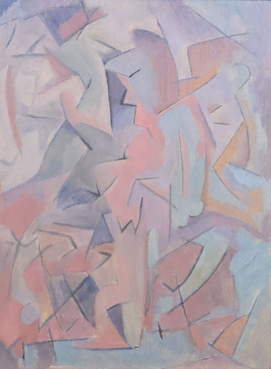 Statement, Manierre Dawson (American, 1887–1969), Oil on wood panel 