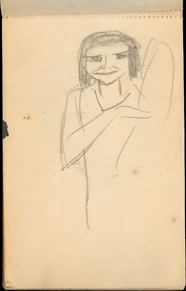 Sketchbook, Max Beckmann (German, Leipzig 1884–1950 New York), Graphite on paper 