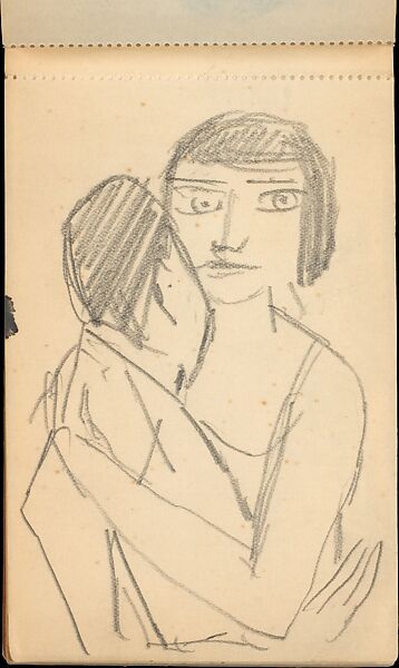 Sketchbook, Max Beckmann (German, Leipzig 1884–1950 New York), Sketchbook of graphite on paper
