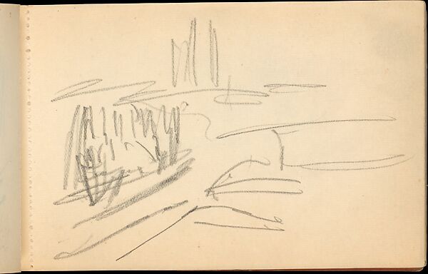Sketchbook, Max Beckmann (German, Leipzig 1884–1950 New York), Sketchbook of graphite on paper