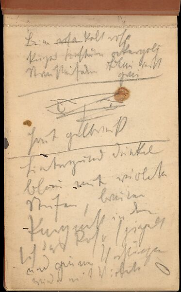 Sketchbook, Max Beckmann (German, Leipzig 1884–1950 New York), Sketchbook of graphite on paper