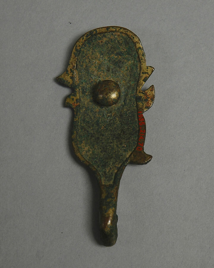 Belt hook, Gilt bronze, China
