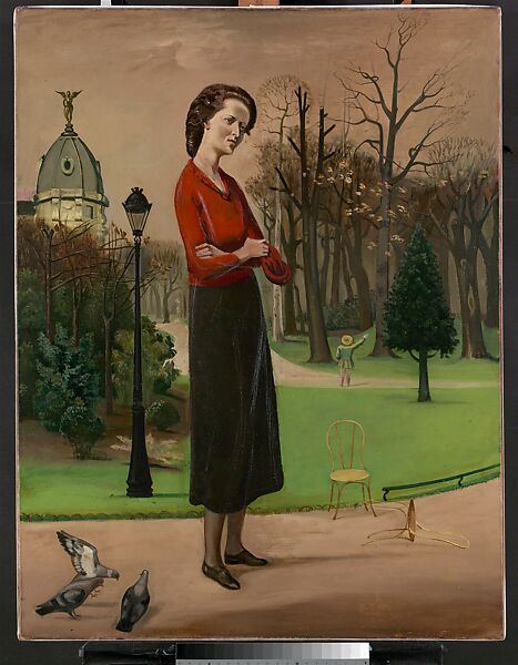 Lelia Caetani, Balthus (Balthasar Klossowski) (French, Paris 1908–2001 Rossinière), Oil on canvas 