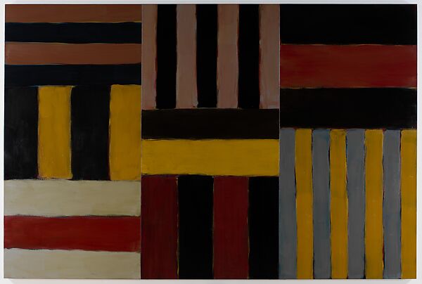 Cut Ground, Sean Scully (American, born Dublin, 1945), Oil on canvas 