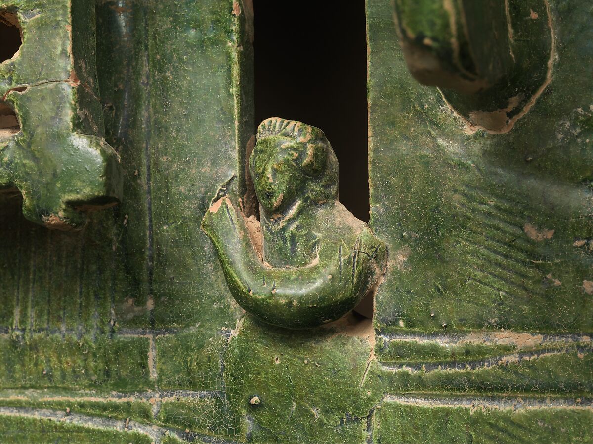 Central Watchtower, Earthenware with green lead glaze, China