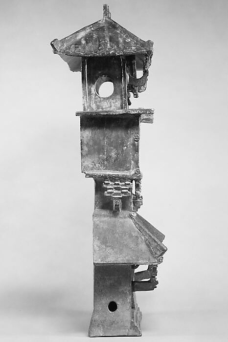 Central Watchtower, Earthenware with green lead glaze, China