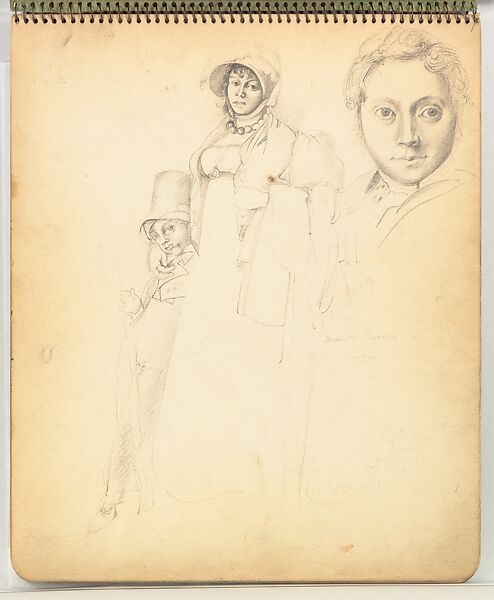 Sketchbook, Arshile Gorky (American (born Armenia), Khorkom 1904–1948 Sherman, Connecticut), Graphite and pen and ink on paper 