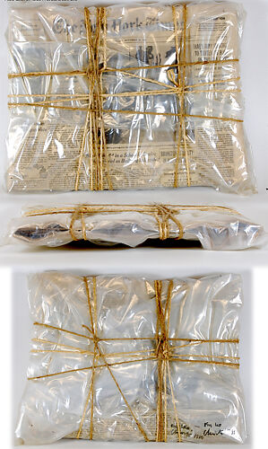 Wrapped Newspaper