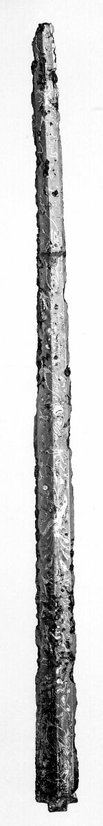 Sword Blade, Bronze inlaid with gold and silver, China