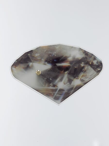 Diamond Brooch, Gijs Bakker (Dutch, born Amersfoort, 1942), PVC laminated photograph and diamond 