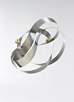 "Mobius" Brooch, Eva Eisler  Czech, Stainless steel