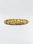 "Brass Knuckles" Ring, Myra Mimlitsch-Gray (American, born Camden, New Jersey, 1962), 24K gold over brass, brass charms