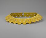 "Choker #70", Mary Lee Hu (American, born Lakewood, Ohio, 1943), 18K gold, 22K gold