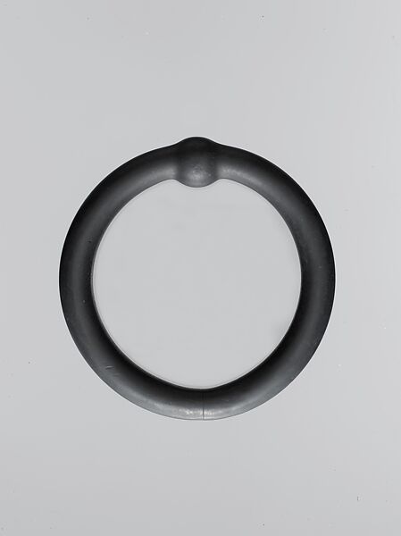 "Gold Makes you Blind" Bracelet, Otto Künzli (Swiss, born Zurich, 1948), Synthetic rubber and 18K gold 