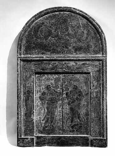 Panel in the Shape of a Sarcophagus Door