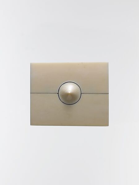 Brooch, Pavel Opocenský (Czech, born Karlovy Vary, 1954), Ivory and ebony 