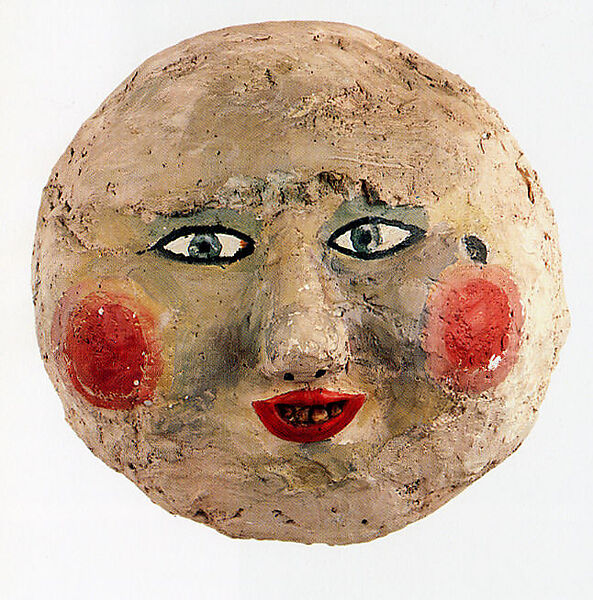 Untitled (Head), Jim Dine (American, born Cincinnati, Ohio, 1935), Oil on plaster over wire armature of electric fan 