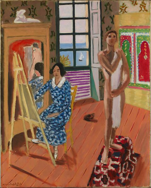 The Three O'Clock Sitting, Henri Matisse (French, Le Cateau-Cambrésis 1869–1954 Nice), Oil on canvas 